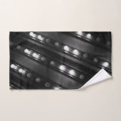 Zwart-witte Twinkle-lichten Bad Handdoek (Handdoek)