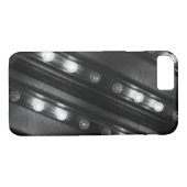 Zwart-witte Twinkle-lichten Case-Mate iPhone Case (Achterkant (Horizontaal))