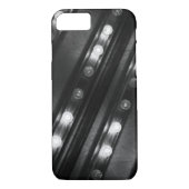 Zwart-witte Twinkle-lichten Case-Mate iPhone Case (Achterkant)