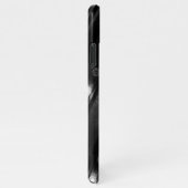 Zwart-witte Twinkle-lichten iPhone Hoesje (Rechterkant)