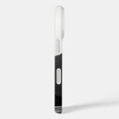 Zwart-witte uitbarsting van een vulkaan Case-Mate iPhone case (Achterkant / Rechts)