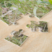 Zwart-witte vari: Natuurfotografie Legpuzzel (Zijkant)