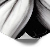 Zwart-witte  ventilator poster (Hoek)