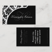 Zwart-witte Visitekaartjes (Voorkant / Achterkant)