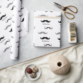 Zwart-witte vlekken cadeaupapier