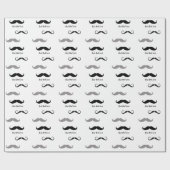 Zwart-witte vlekken cadeaupapier (Vlak)