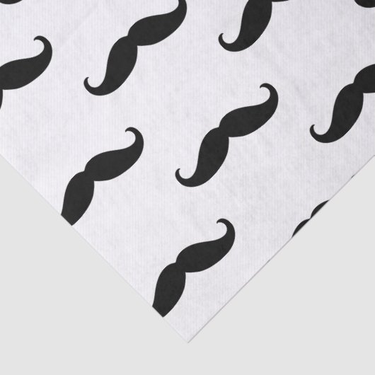 Zwart-witte vlekken tissuepapier (Detail)