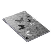 Zwart-witte vlinder notitieboek (Rechterzijde)
