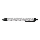 Zwart-witte vlinders zwarte inkt pen (Bodem)