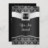 Zwart-witte vocht kaart (Voorkant / Achterkant)