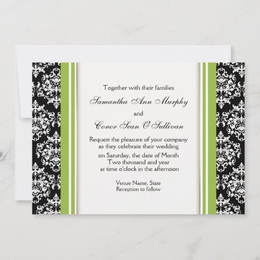 Zwart-witte vogel bruiloft verloving kaart (Achterkant)