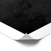 Zwart-witte vrouw in de foto op water poster (Hoek)