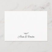 Zwart Witte Welkom bij de Nacht Vooraf Informatiekaartje (Achterkant)