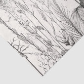 Zwart-witte wilde bloemen3 voor ontkoppeling of ca tissuepapier (Detail)