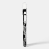 Zwart-witte wolf Case-Mate iPhone case (Achterkant / Links)