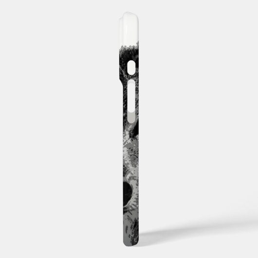 Zwart-witte wolf Case-Mate iPhone case (Achterkant / Links)