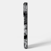 Zwart-witte wolf Case-Mate iPhone case (Achterkant / Links)