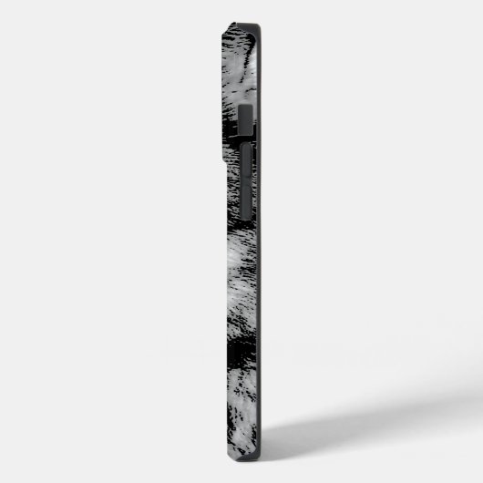 Zwart-witte wolf Case-Mate iPhone case (Achterkant / Links)