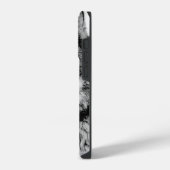 Zwart-witte wolf iPhone hoesje (Linkerkant)
