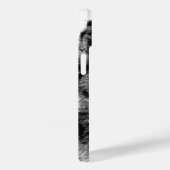 Zwart-witte wolfogen Case-Mate iPhone case (Achterkant / Rechts)