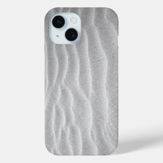 Zwart-witte zandribbels Case-Mate iPhone case (Achterkant)