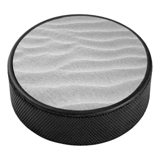Zwart-witte zandrimpels hockey puck (3/4)