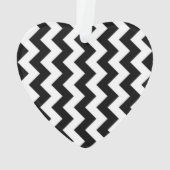 Zwart-witte zigzag ornament (achterkant)