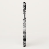 Zwart-witte Zion Art Bonsai Boom Case-Mate iPhone Case (Achterkant/links)