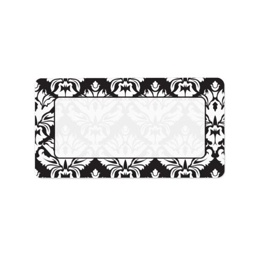 Zwart-witte, zwarte en witte straalbalken etiket (Voorkant)