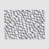 Zwart-witteboardpapier met lint tissuepapier (Voorkant)