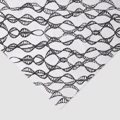 Zwart-witteboardpapier met lint tissuepapier (Detail)