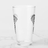 Zwart-wittebohans Glas (Links)