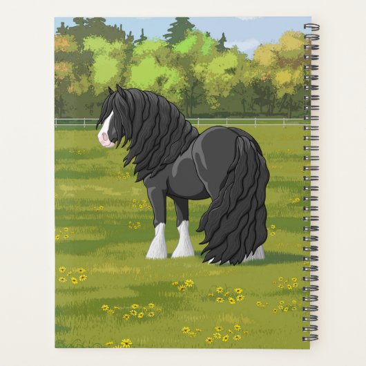 Zwart-wittebots met ventilatoren planner (Achterkant)