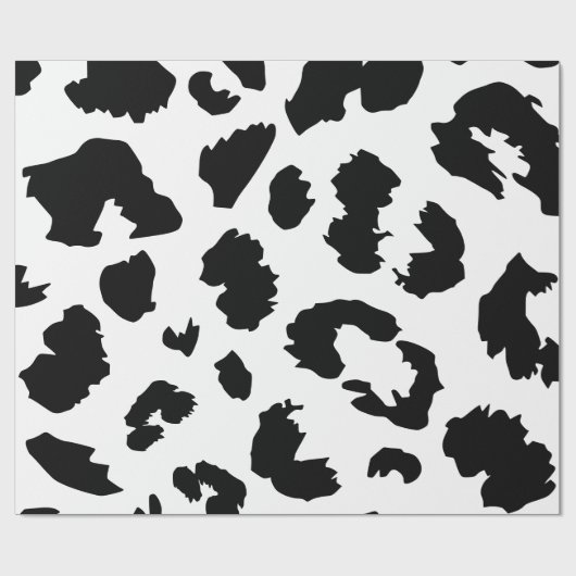 Zwart-wittekaarten Cadeaupapier (Vlak)