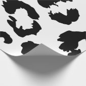 Zwart-wittekaarten Cadeaupapier (Hoek)