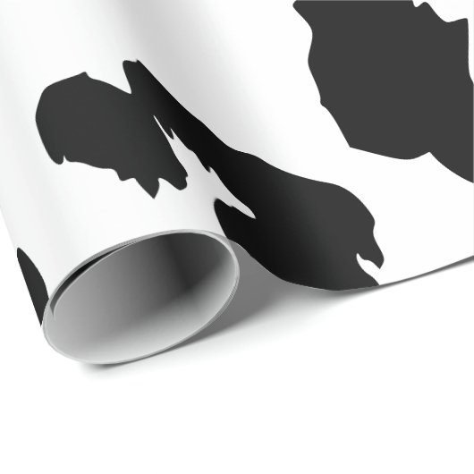 Zwart-wittekaarten Cadeaupapier (Rol Hoek)