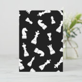 Zwart-wittekaartpatroon Kaart (Staand voorkant)