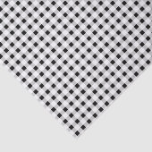 Zwart-wittekentartpatroon Tissuepapier (Detail)