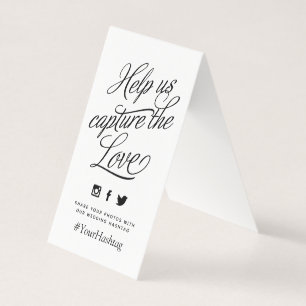 Zwart-wittekenteken voor speciale bruiloft kaart