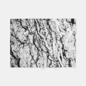 Zwart-wittekonpatroon Fleece Deken (Voorkant (Horizontaal))