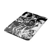 Zwart-wittekooltje Badmat (Gekanteld)