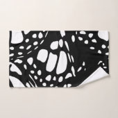Zwart-wittekoolvlinderontwerp - Handdoekset Bad Handdoek (Handdoek)