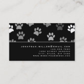 Zwart-wittekoppen Visitekaartje (Achterkant)