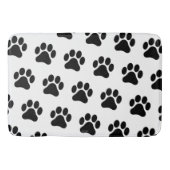 Zwart-wittekoppringspatroon — Bath Mat (Voorkant)