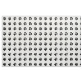 Zwart-wittekoppringspatroon Stof (Yard (91,4 cm))