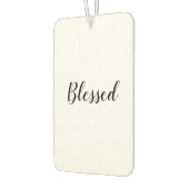 Zwart-wittekst aangepast aangepast script, schatti luchtverfrisser (Links)