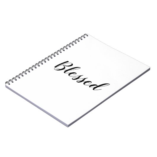 Zwart-wittekst aangepast aangepast script, schatti notitieboek (Linkerzijde)