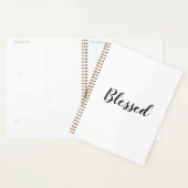 Zwart-wittekst aangepast aangepast script, schatti planner (Display)