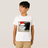 Zwart-witten T-shirt (Voorkant volledig)