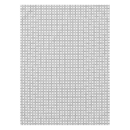 Zwart-wittevierkant-puntenpatroon Tafelkleed (Voorkant)